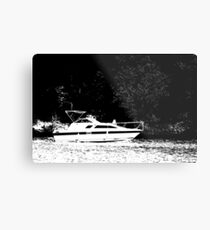 Crusin' on the Lake Metal Print