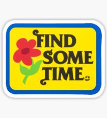 Find Some Time Sticker