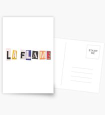 La Flame Postcards