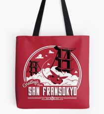 Greetings from San Fransokyo Tote Bag
