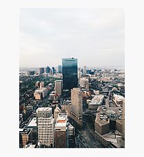 Skyline of Boston Photographic Print