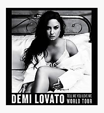 LOVATO DEMI TOUR 2018 WIN Photographic Print