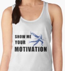 Motivation in Blue Women's Tank Top