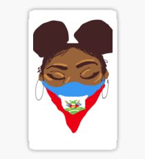 Fräulein Haiti Sticker