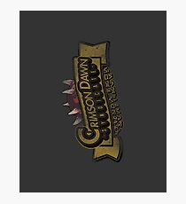 Crimson Dawn Syndicate Photographic Print