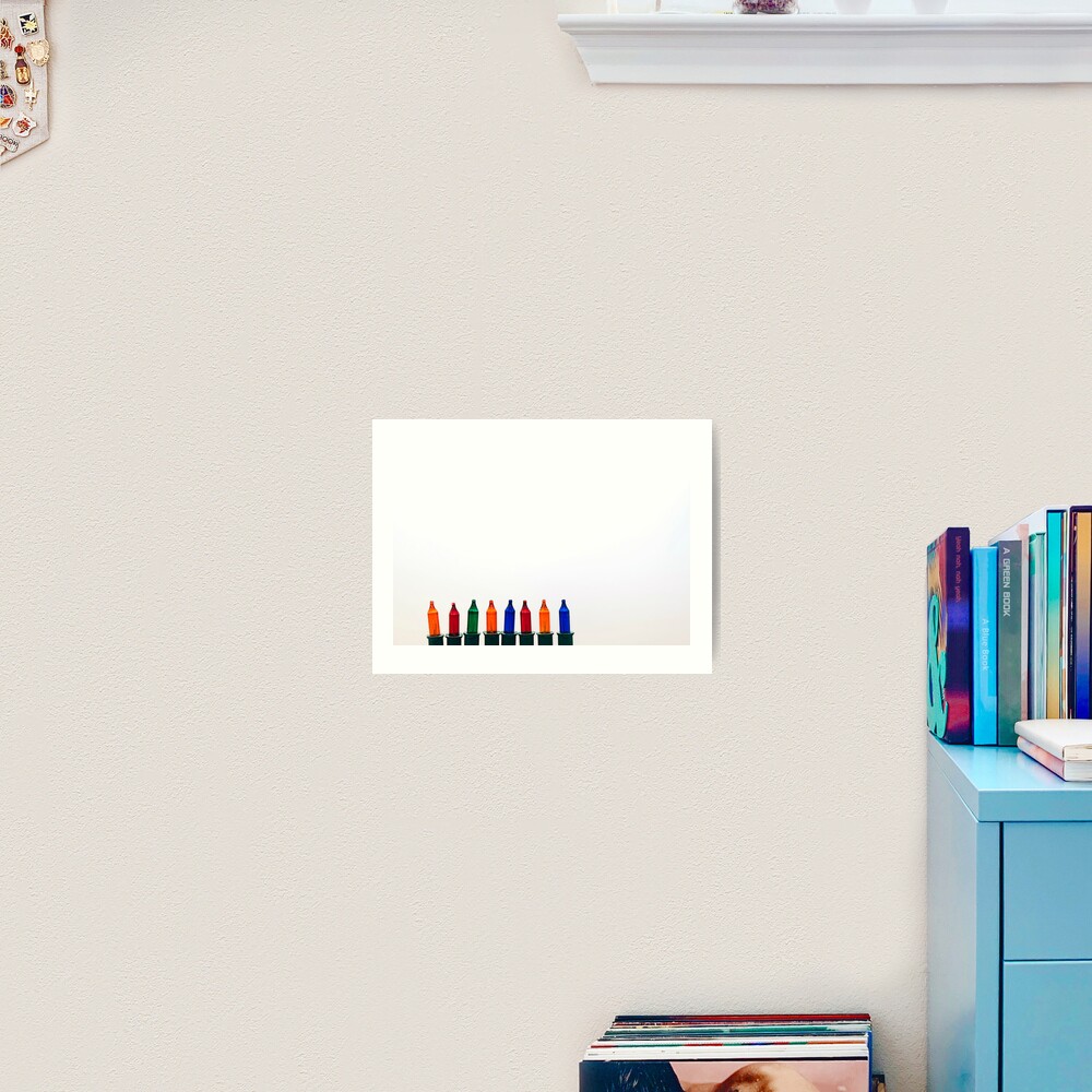 Christmas Lights Art Print