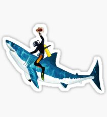 Shark Rodeo Sticker