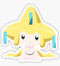 Jirachi Pokemon Simple No Borders Sticker