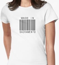 Made in Sacramento Women's Fitted T-Shirt