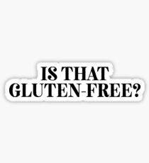 Is That Gluten-Free + Vegan Gluten Environment Sticker