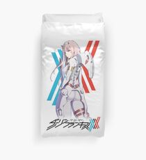 Darling In The Franxx -- Zero Two Pilot Suit Duvet Cover