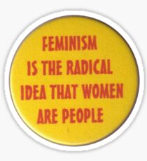 feminism yellow aesthetic tumblr sticker Sticker