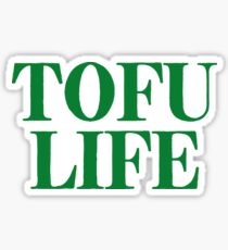 Tofu Life ~ Vegetarian Food Vegetables Sticker