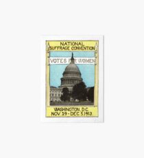 1913 Votes For Women Art Board Print