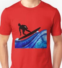 Blue Watersport Surf Unisex T-Shirt