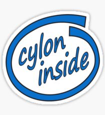 Cylon Inside Sticker