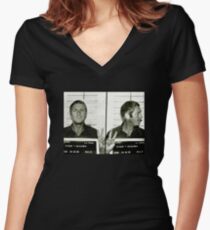 Steve T-shirt col V femme