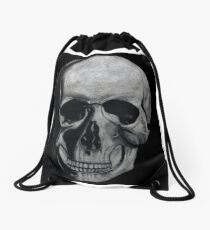No Skin and Bones Drawstring Bag