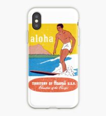 1950 Aloha Hawaii iPhone Case