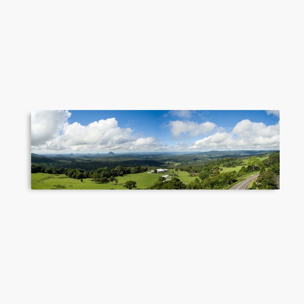 Glass House Mountains Canvas Print