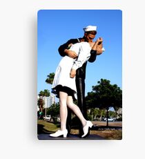 Unconditional Surrender Canvas Print