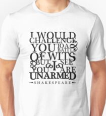 Battle of Wits Unisex T-Shirt
