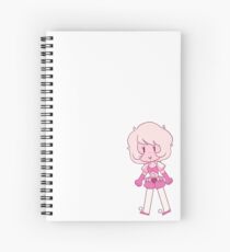 Tiny Pink Diamond Spiral Notebook