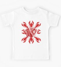 Cajun Music And Crawfish Kids Tee