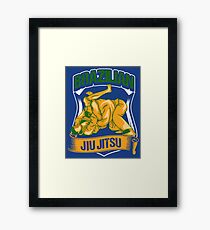 Brazilian Jiu Jitsu - Martial Arts Gift Framed Print