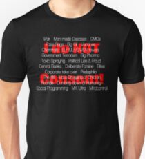 I do NOT Consent... the list grows Unisex T-Shirt