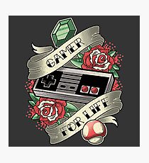 Gamer For Life Photographic Print