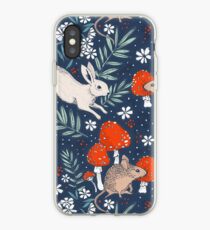 winter forest frolic iPhone Case