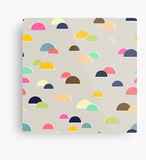 Happy Hills Metal Print