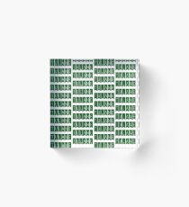 tulane Acrylic Block