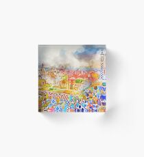 Barcelona, Parc Guell Acrylic Block