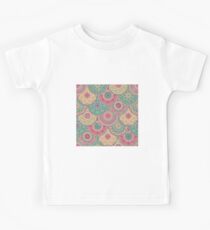 Cute Abstract Floral Kids Tee