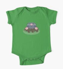 Cute little moles One Piece - Short Sleeve