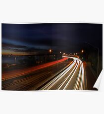 Kwinana Freeway - Western Australia Poster