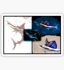 Salty sealife Sticker