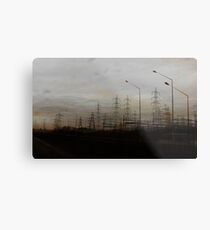 High Tension Cats Cradle Metal Print
