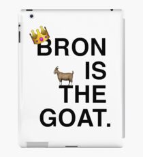 Bron Is The Goat iPad Case/Skin