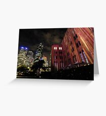 Streaked Greeting Card