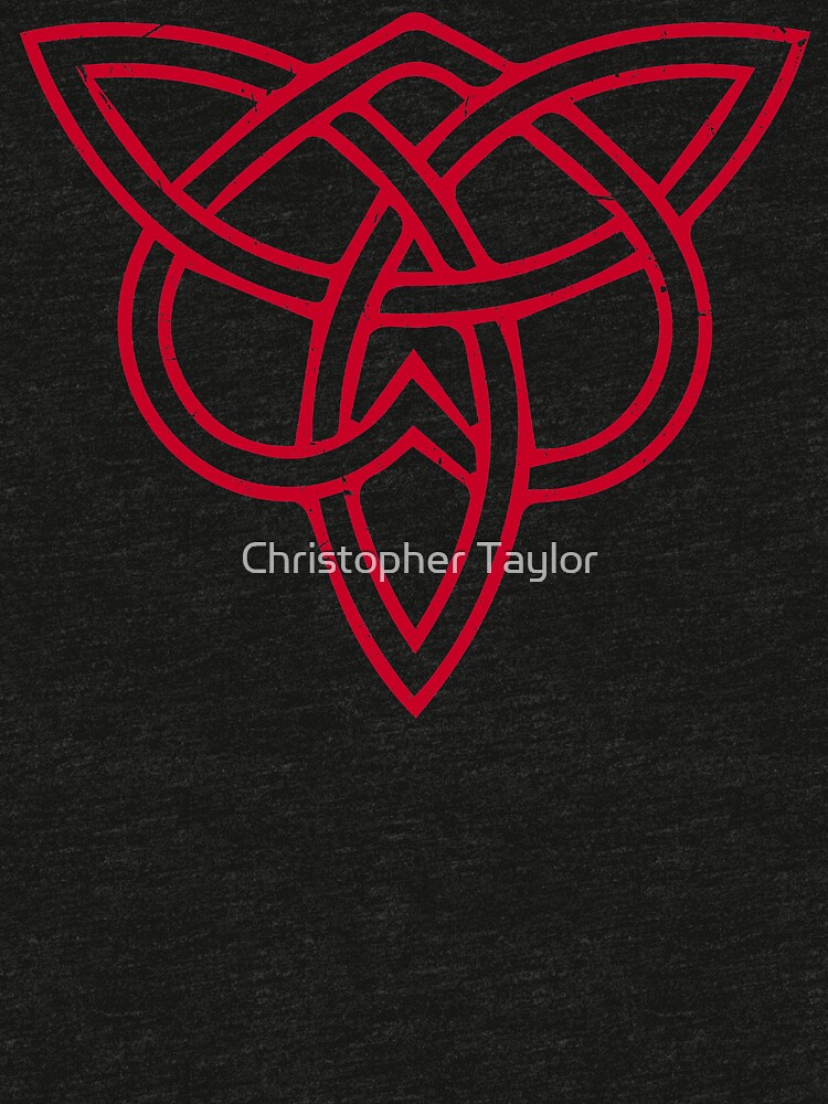"Upside down Celtic love knot Trinity, Catholicism, Father, and Son" Tshirt by ctaylorscs