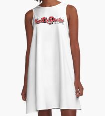 trust me i'm the doctor typograph stones style A-Line Dress
