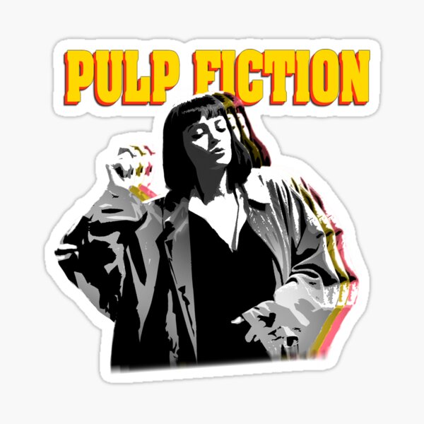  Pulp  Fiction  Stickers  Redbubble