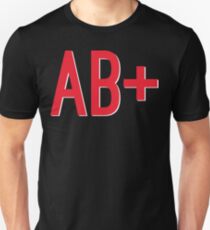 AB+ Blood Type Unisex T-Shirt