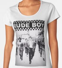 Camiseta premium para mujer Chico rudo