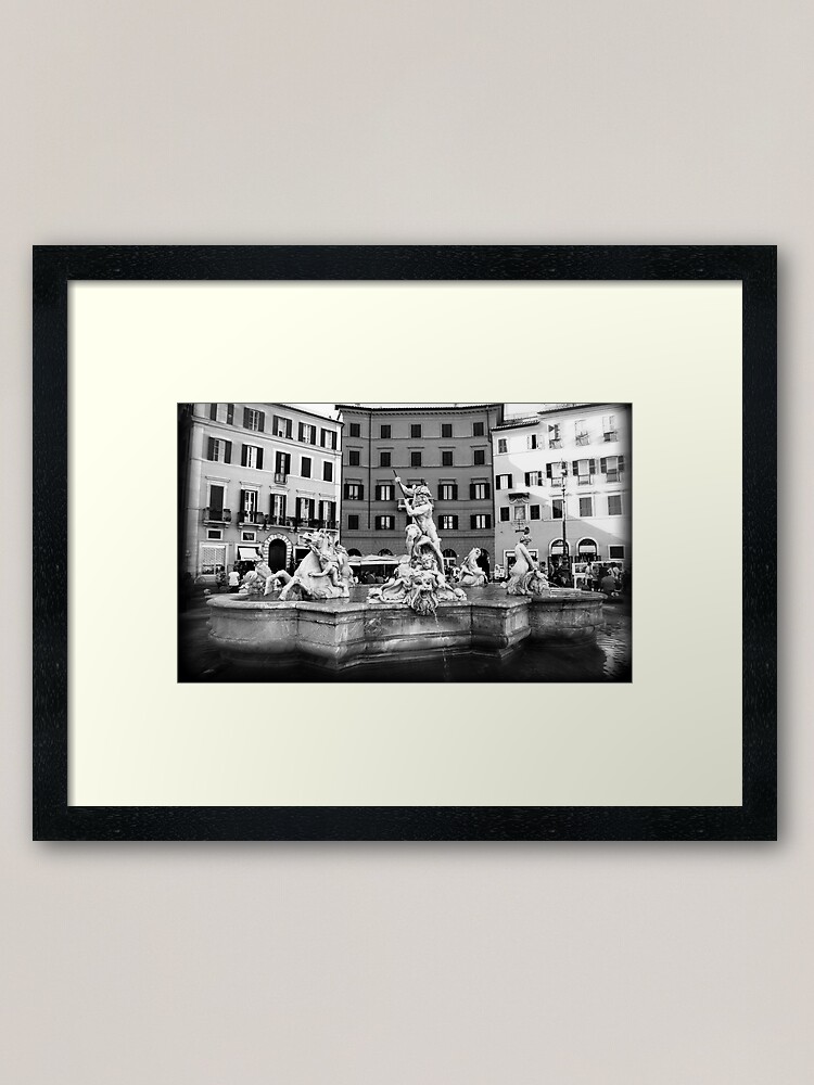 Alternate view of Piazza Navona, Rome Framed Art Print