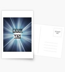 Laser Tag Time Postcards