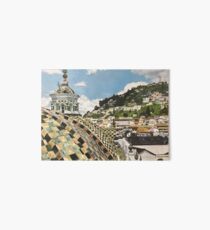 Overlooking Quito, Ecuador Art Board